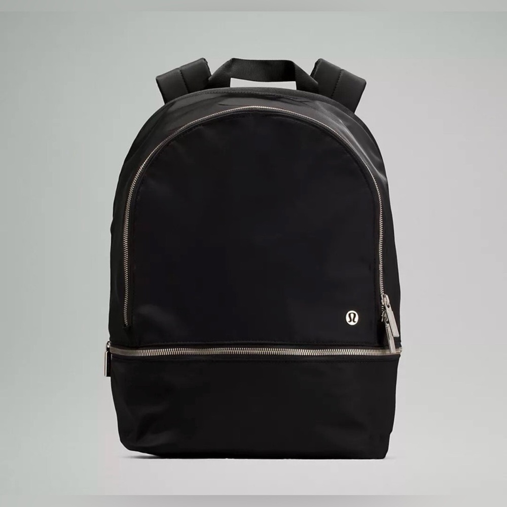 LULULEMON City Adventurer 21L Black silver hardware Backpack